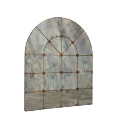 Guild Master 105501 Gilded Arch 40" Framed Wall Mount Arched Mirror in Antiqued Metal