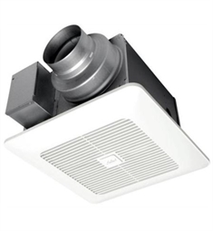 Panasonic FV-0511VK2 WhisperGreen Select 50/80/110 CFM Bathroom Exhaust Fan with Single Speed Time Delay in White