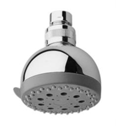 Zucchetti Z94187 3" Ceiling Mount Idris Three Jets Showerhead with Anti-Limescale System in Chrome