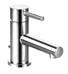 Moen 6191 Align 4 7/8" One Hole Bathroom Sink Faucet with Metal Pop-Up Drain Assembly