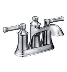 Moen 6802 Dartmoor 6" Three Hole Centerset Bathroom Sink Faucet with Metal Pop-Up Drain Assembly