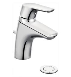 Moen 6810 Method 8 1/4" Single Hole Bathroom Sink Faucet with Metal Pop-Up Drain Assembly