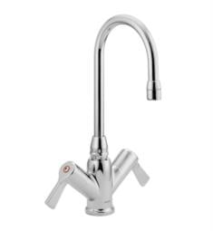 Moen 8113 M-Dura 14 3/4" Double Handle Bathroom Sink Faucet with Spout in Chrome