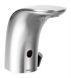 Moen 8554AC M-Power 5 7/8" Single Hole Hands Free Sensor Operated Bathroom Sink Faucet with AC Transformer in Chrome