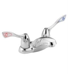 Moen 8800 M-Bition 4 5/8" Double Handle Centerset Low Arc Bathroom Sink Faucet in Chrome