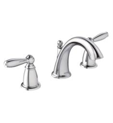 Moen T6620 Brantford 5" Three Hole Widespread High Arc Bathroom Sink Faucet with Metal Pop-Up Drain Assembly