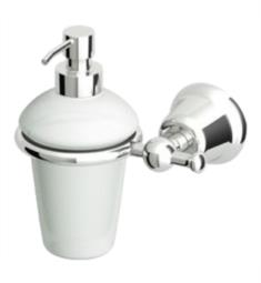 Zucchetti ZAC215 Delfi 5 5/8" Wall Mount Ceramic Soap Dispenser
