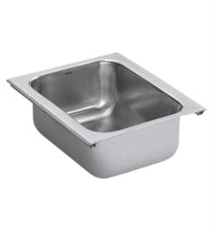 Moen G18450 1800 Series 11" Single Bowl Undermount Stainless Steel Kitchen Sink
