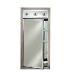 Afina SD-LC2034RGLI-125 Signature 32 3/4" Recessed Polished Glimmer Framed Mirror Medicine Cabinet with Contemporary Lighting