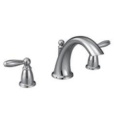 Moen T4943 Brantford 6" Two Handle Low Arc Widespread/Deck Mounted Roman Tub Faucet