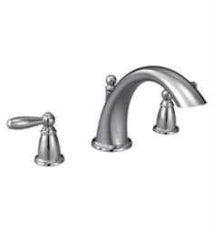 Moen T933 Brantford 6 3/4" Two Handle Low Arc Widespread/Deck Mounted Roman Tub Faucet