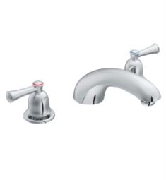 Moen T41411 Icon 4 1/4" Two Handle Low Arc Widespread/Deck Mounted Roman Tub Faucet in Chrome