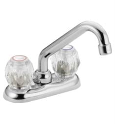Moen 4975 Chateau 6 5/8" Double Knob Handle Centerset Laundry Faucet in Chrome