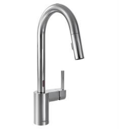 Moen 7565E Align 15 5/8" Single Handle Deck Mounted Pulldown Kitchen Faucet with MotionSense Wave Technology