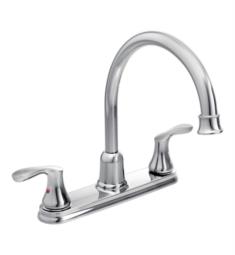 Moen 40619 Cornerstone 11" Double Handle Deck Mounted Kitchen Faucet with Side Spray
