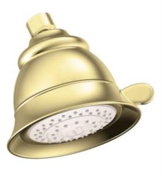 Moen 3838P 4 7/8" 2.5 GPM Wall Mount Multi-Function Round Showerhead in Polished Brass