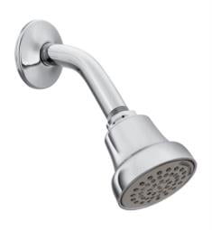 Moen 42916GR 2 3/4" 1.75 GPM Wall Mount Single-Function Round Showerhead with Arm