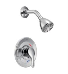 Moen T42315C Baystone 2.5 GPM Single Handle Pressure Balance Shower Only Trim Kit in Chrome