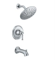 Moen T2283EP Dartmoor 8" Pressure Balanced Tub and Shower Faucet Trim with Single Function Showerhead