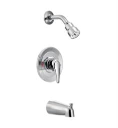 Moen 40311V Cornerstone 2.5 GPM Single Handle Pressure Balance Tub and Shower Faucet Trim Kit in Chrome