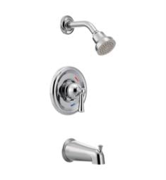 Moen T41311CGR Capstone 1.75 GPM Single Handle Pressure Balance Cycling Tub and Shower Faucet Trim Kit