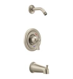 Moen T41311NHBN Capstone Single Handle Pressure Balance Tub and Shower Faucet Trim without Showerhead in Brushed Nickel