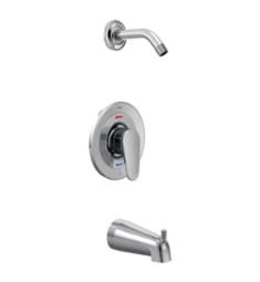 Moen T46301NH Edgestone Single Handle Pressure Balance Cycling Tub and Shower Faucet Trim without Showerhead