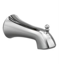 Moen 175385 Wynford 8" Wall Mount Diverter Tub Spout with Slip Fit Connection