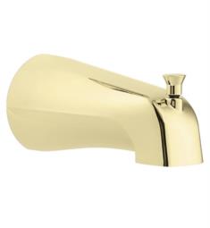 Moen 3803P 5 1/2" Wall Mount Diverter Tub Spout with Slip Fit Connection in Polished Brass