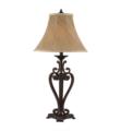 Stein World 97628 Angers 1 Light 15" 150W Freestanding Table Lamp in Dark Bronze
