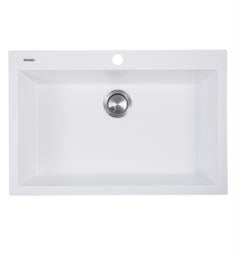 Nantucket PR3020-DM Plymouth 30" Single Bowl Dual Mount Granite Composite Kitchen Sink