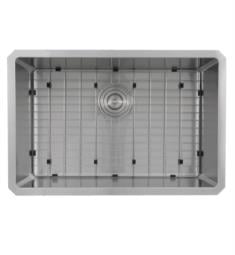 Nantucket SR2818-16 Pro Series 28" Single Bowl Undermount Stainless Steel Kitchen Sink in Brushed Satin