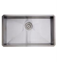 Nantucket SS-PRO-ZR3018-5.5 Pro Series 30" Single Bowl Undermount Stainless Steel Kitchen Sink in Brushed Satin