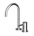 Zucchetti ZP6223.195E Pan 11" Two Hole Widespread Non-Vessel Bathroom Sink Faucet with Aerator
