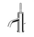 Zucchetti ZP8214.1880 Pan 8 1/8" One Hole Non-Vessel Bathroom Sink Faucet with Pop-Up Drain