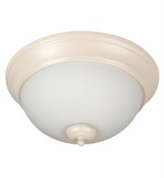 Craftmade XP11-2W Pro Builder 2 Light 11" Incandescent Flushmount Ceiling Light with White Frost Glass
