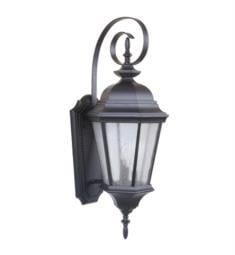 Craftmade Z2924 Chadwick 3 Light 12 3/4" Incandescent Outdoor Wall Light with Clear Seeded Glass Shade