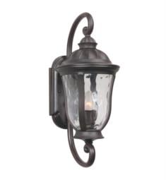 Craftmade Z6000-OBO Frances 1 Light 8" Incandescent Clear Hammered Glass Outdoor Wall Light in Oiled Bronze