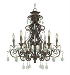 Craftmade 25626-FR Englewood 6 Light 29" Incandescent One Tier Chandelier in French Roast Finish