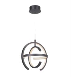 Craftmade 47891-MBK-LED Dolby 1 Light 13 3/4" LED Round Canopy Wide Pendant in Matte Black