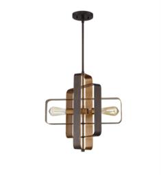 Craftmade 48592-ABZ Linked 2 Light 18" Incandescent Pendant in Aged Bronze Brushed