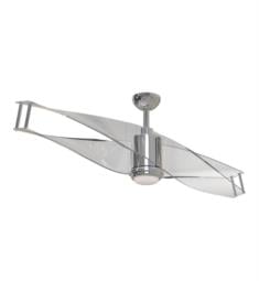 Craftmade ILU56PLN2 Illusion 2 Blades 56" Indoor Ceiling Fan with LED Light Kit