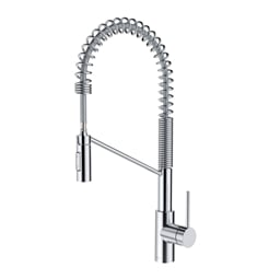 Kraus KPF-2631 Oletto 22 1/8" Single Handle Deck Mounted Pull-Down Kitchen Faucet