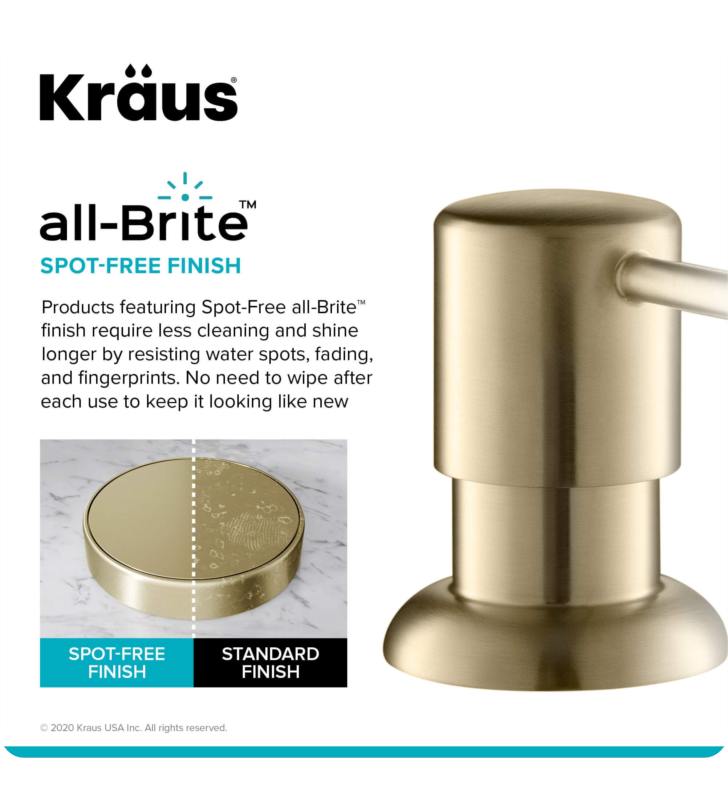 Kraus USA, Accessories, Soap & Lotion Dispensers