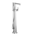 Brizo T70198 Levoir 37" Single Handle Floor Mount Tub Filler with H2Okinetic Technology