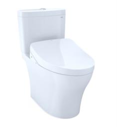 TOTO MW4463046CEMFG#01 Aquia IV Two-Piece Elongated Toilet with 1.28 GPF & 0.8 GPF Dual Flush and Washlet + S500e in Cotton