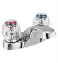 Moen 649 Chateau 3 3/8" Double Knob Handle Centerset Bathroom Sink Faucet in Chrome