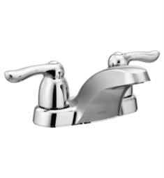 Moen 6492 Chateau 3 3/8" Double Lever Handle Centerset Bathroom Sink Faucet in Chrome