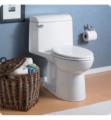 American Standard 2004314.020 Champion 4 29 3/4" One-Piece Elongated Toilet with 1.6 GPF and Toilet Seat