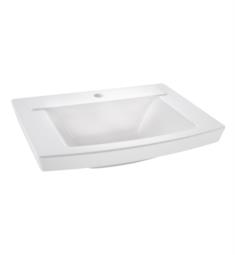American Standard 0329 Townsend 24" FireClay Pedestal Bathroom Sink with Front Overflow